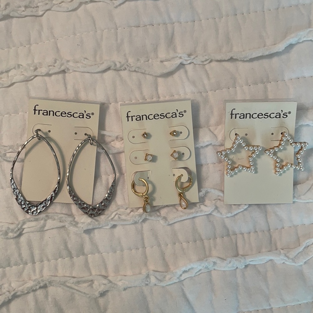 BRAND NEW Francesca’s Earring Bundle
